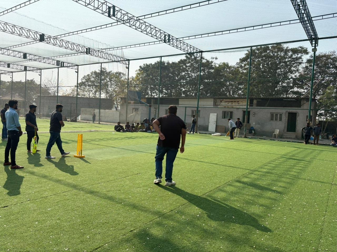 The Intra-Department Cricket Tournament organized by the Arts Department on 29th January 2026 was a vibrant and energetic sporting event. A total of 23 enthusiastic students participated, forming three competitive teams &ndash; Team A, Team B, and Team C.
